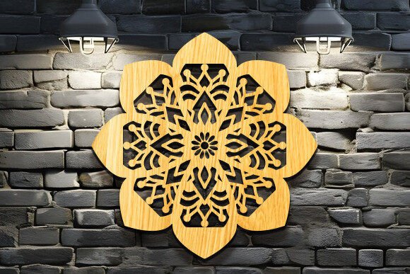 Download Mandala Wall Art Laser Cut SVG - Mandala wall art Collection