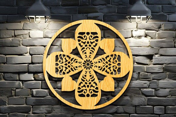 Download Mandala Wall Art Laser Cut SVG - Mandala wall art Collection