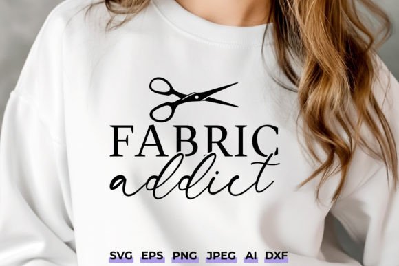 Download Fabric Addict SVG - Sewing Crafting Svg - Crafting svg Collection