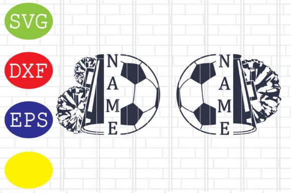 Download Cheer Soccer Name Svg, Soccer Ball Svg - Soccer Collection