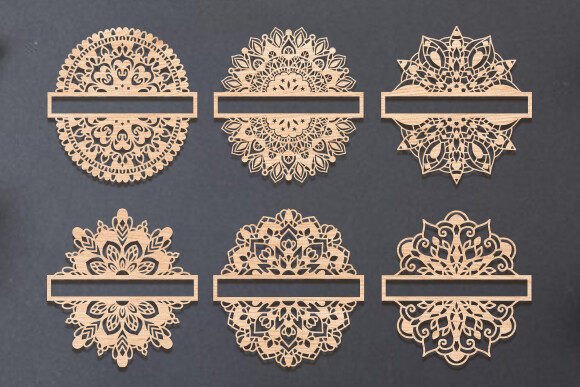 Download Mandala Wall Art Laser Cut Bundle - Mandala wall art Collection