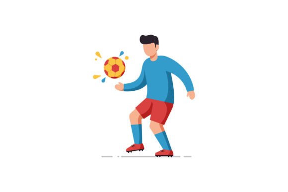 Download A Young Male Soccer Player Skillfully Ju - Soccer Collection