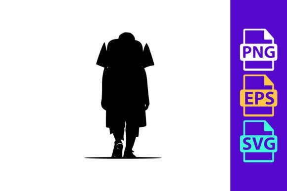 Download A Silhouette of a Male Soccer Player Wal - Soccer Collection