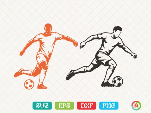 Download Male Soccer Player Dribbling the Ball - Soccer Collection