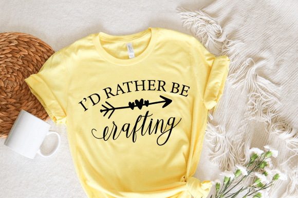 Download I'd Rather Be Crafting SVG Design - Crafting svg Collection