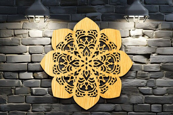 Download Mandala Wall Art Laser Cut SVG - Mandala wall art Collection