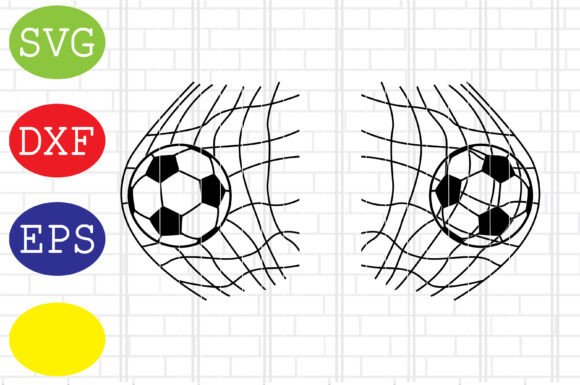 Download Soccer Ball in Net Svg, Soccer Ball Svg - Soccer Collection