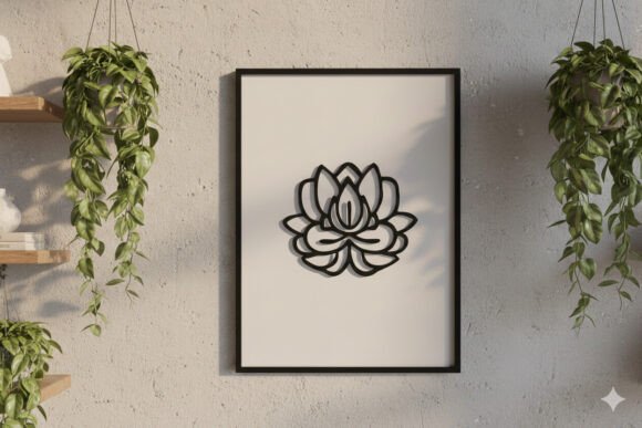 Download Lotus Mandala Wall Art - Mandala wall art Collection